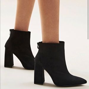 Structured Heel Booties